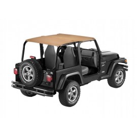 Bâche Bikini Safari Bestop Spice Jeep Wrangler YJ