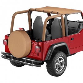 Bâche Bikini Strapless Bestop Spice Jeep Wrangler YJ