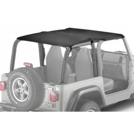 Bâche Bikini Bestop Black Denim Jeep Wrangler TJ