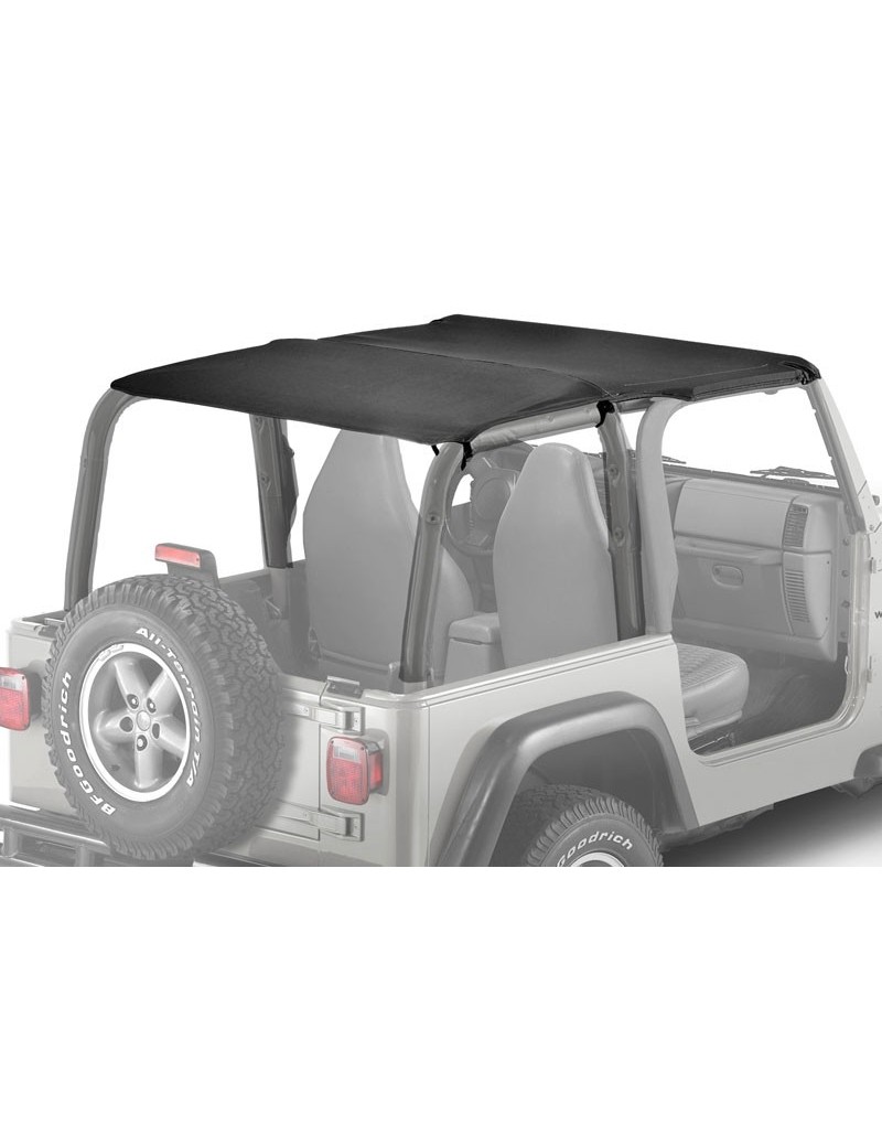 Bâche Bikini Bestop Black Denim Jeep Wrangler TJ