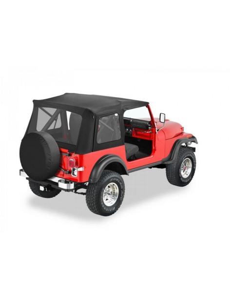 Bache Supertop Noir sergé Jeep Wrangler YJ