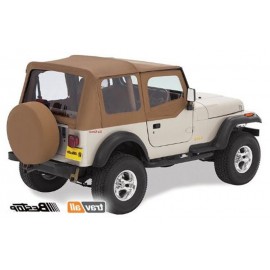 Bâche de remplacement Bestop Spice Jeep Wrangler YJ