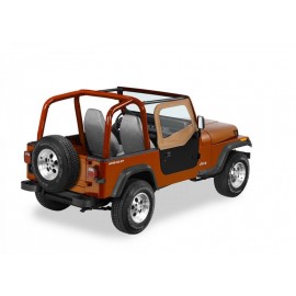 Hauts de porte toiles Bestop Spice Jeep CJ7/Wrangler YJ