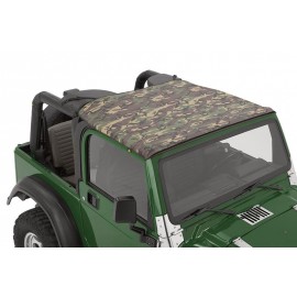 Bâche Bikini Header Bestop Military Jeep Wrangler TJ