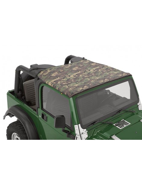 Bâche Bikini Header Bestop Military Jeep Wrangler TJ