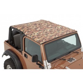 Bâche Bikini Header Safari Desert Jeep Wrangler TJ