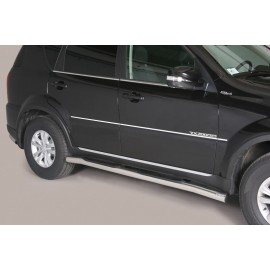 Marchepieds tubulaires acier Ssangyong Rexton 2004-2014