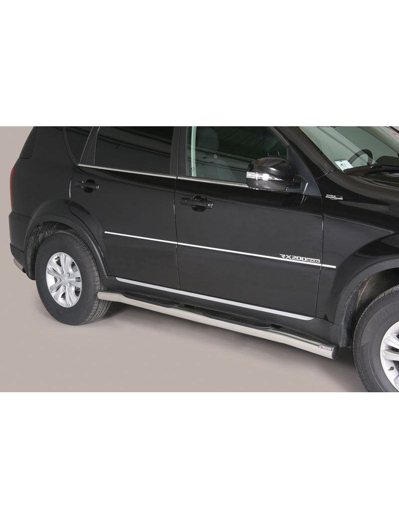 Marchepieds tubulaires acier Ssangyong Rexton 2004-2014