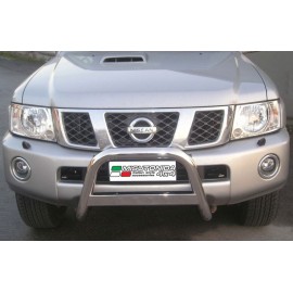 Pare-buffle avant homologué Nissan Patrol GR Y61 1998-2008