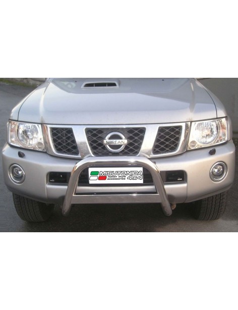 Pare-buffle avant homologué Nissan Patrol GR Y61 1998-2008