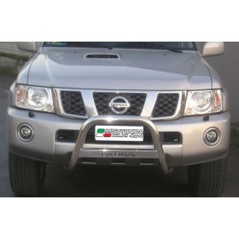 Pare-buffle avant homologué Nissan Patrol GR Y61 1998-2008