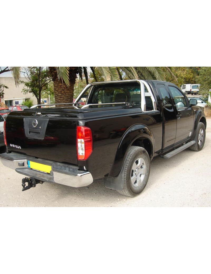 Couvre benne rigide avec Roll Bar Nissan Navara  D40 Kingcabine 2005-2015