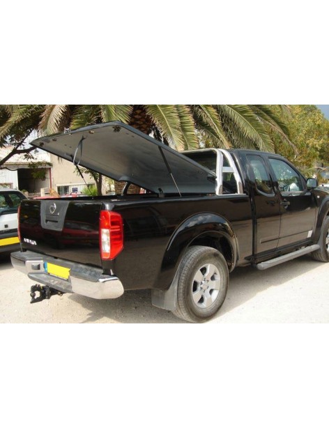 Couvre benne rigide avec Roll Bar Nissan Navara  D40 Kingcabine 2005-2015