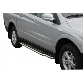 Marchepieds acier Ssangyong Actyon Sports