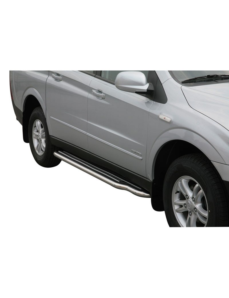 Marchepieds acier Ssangyong Actyon Sports