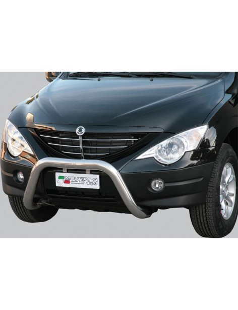 Pare buffle acier 76 mm homologué Ssangyong Actyon 2006-2008