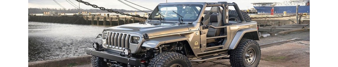 Tous les modèles de bâches Bestop pour jeep wrangler YJ