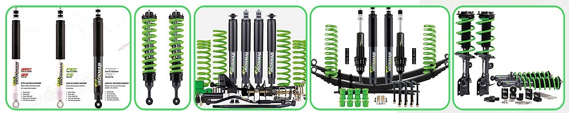 44,4x4,suspensions renforcés ironman pour tous véhicules 4x4