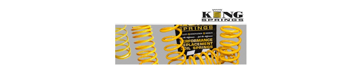 suspension renforcés king springs pour véhicules 4x4