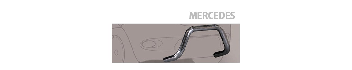 Pare-buffle Super Bar homologué route pour 4x4 Mercedes