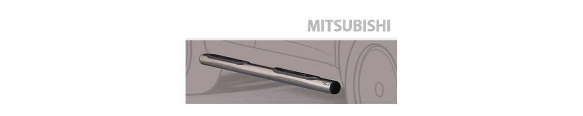 Tous les modèles de marche pieds tubulaires 4X4 Mitsubishi