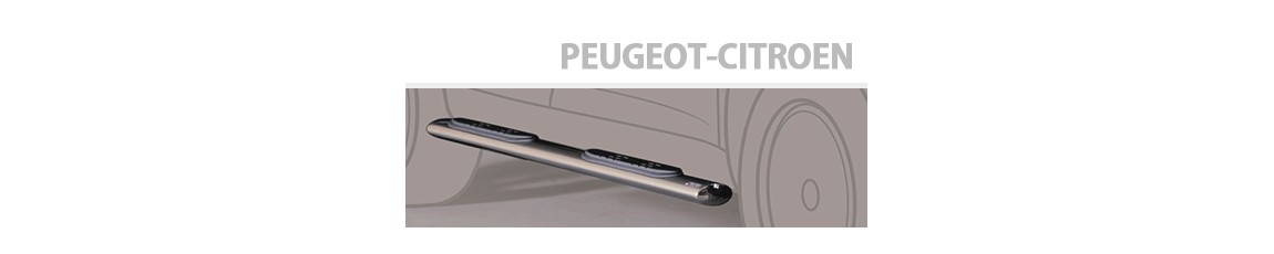 Tous les modèles de marchepieds ovales Peugeot Citroen 4x4
