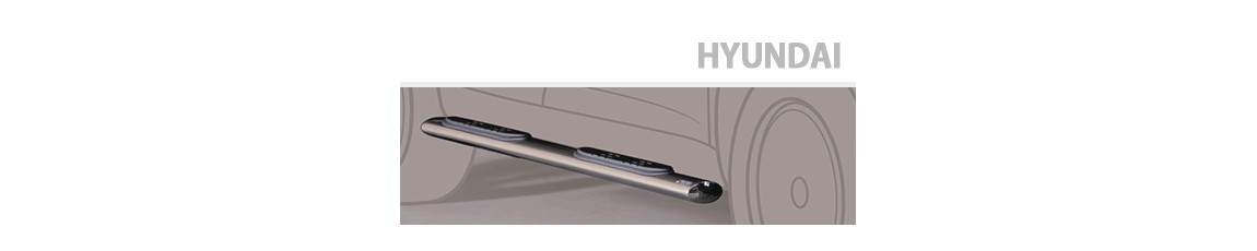 Tous les modèles de marchepieds ovales Hyundai 4x4