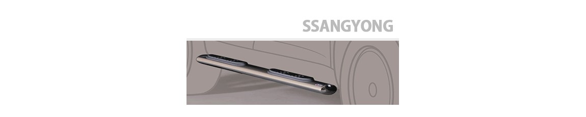 Tous les modèles de marchepieds ovales Ssangyong 4x4