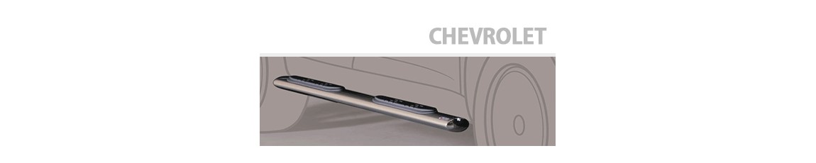 Tous les modèles de marche pieds ovales Chevrolet 4x4