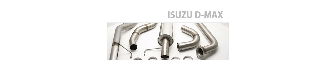 Tous les échappements Inox pour 4X4 Isuzu D-Max