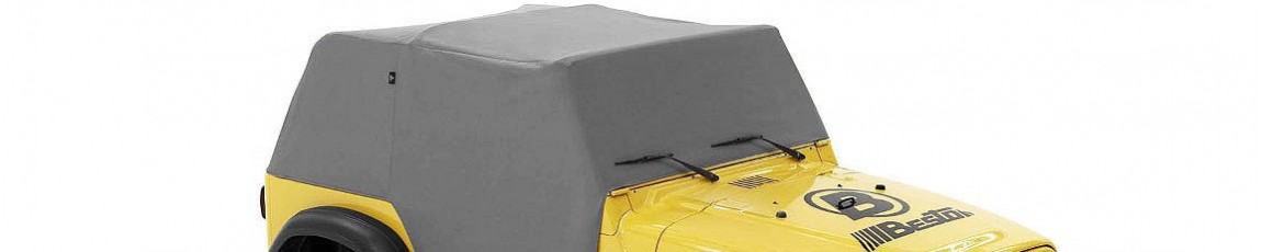 Housses de sièges et housses de protection carrosserie pour votre Jeep Wrangler