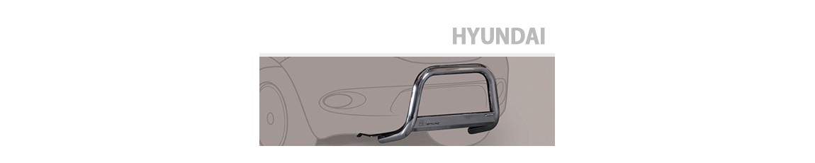 Pare-buffle Medium Bar homologué route pour 4x4/SUV Hyundai