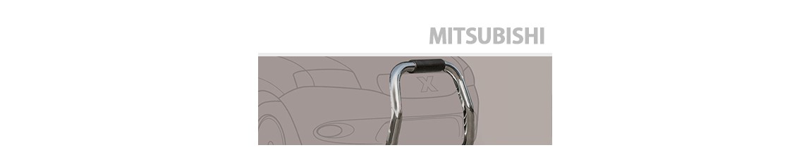 Pare-buffle Medium Bar Hauteur capot pour tous 4x4 Mitsubishi