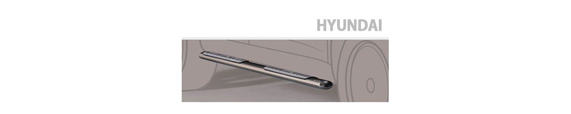 Tous les modèles de marchepieds Design Hyundai 4x4