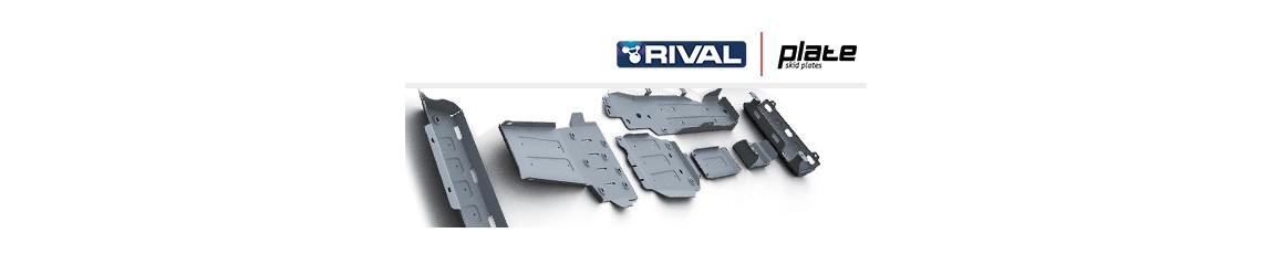 Tous les blindages aluminium Rival pour tous véhicules 4x