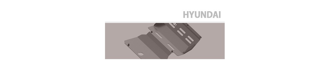 Blindages aluminium Asfir pour 4x4 Hyundai