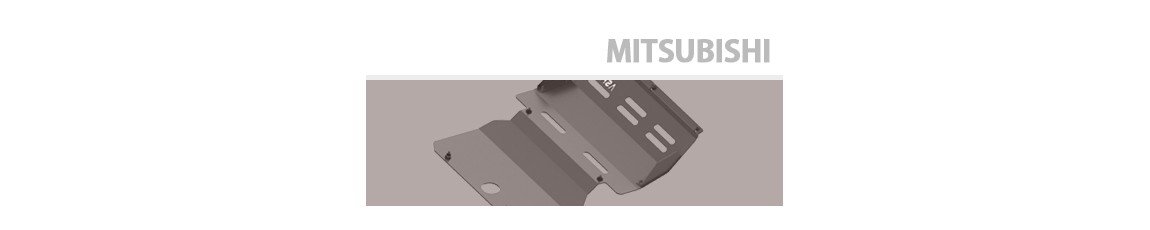 Blindages aluminium Asfir pour 4x4 Mitsubishi