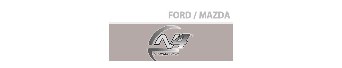 Blindages ou skis de protection N4 pour Ford Ranger et Mazda BT50 à partir de 20