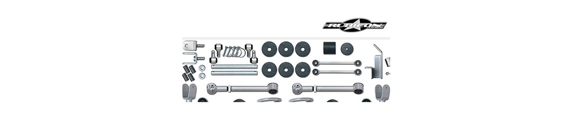 Toutes les suspensions Rubicon Express pour toutes les Jeeps