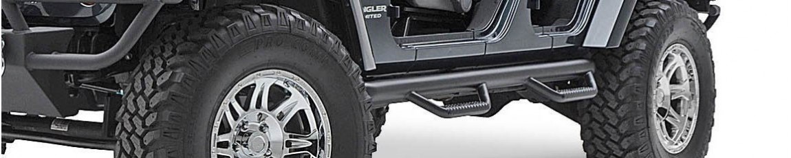 Marche-pieds et protections bas de caisse Jeep Wrangler JK-JL