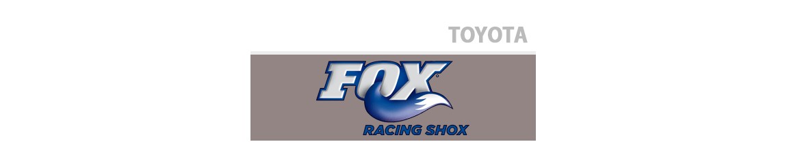 Optez pour la qualité et la performance des amortisseurs FOX RACING Toyota